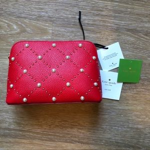 Kate Spade Hayes Street Briley Pearl Cosmetic Bag